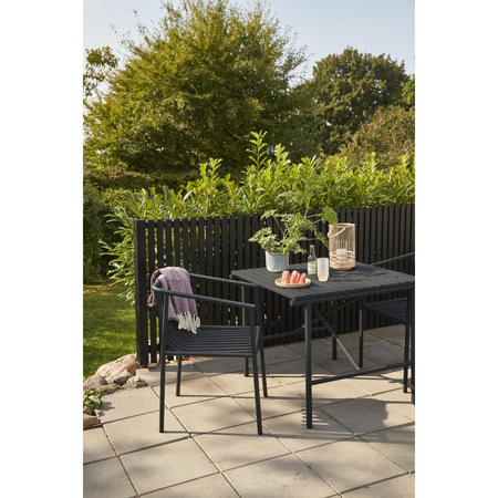 Villa Outdoor Table Small Black