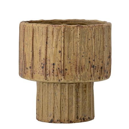 Doniczka Bloomingville ELITTA brązowa