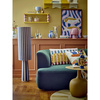 Emmie Floor Lamp, Blue, Polyester