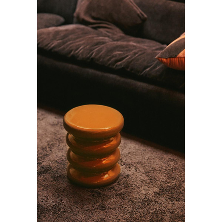 Allure side table caramel