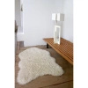 Dywan wełniany Lorena Canals WOOLY WHITE biały 75 x 110 cm