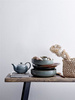 BLOOMINGVILLE Pixie Teapot Green