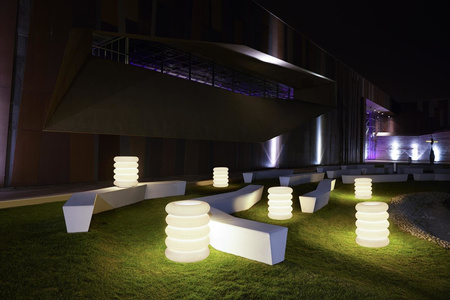 PUFF BUFF Big Puff standing garden lamp