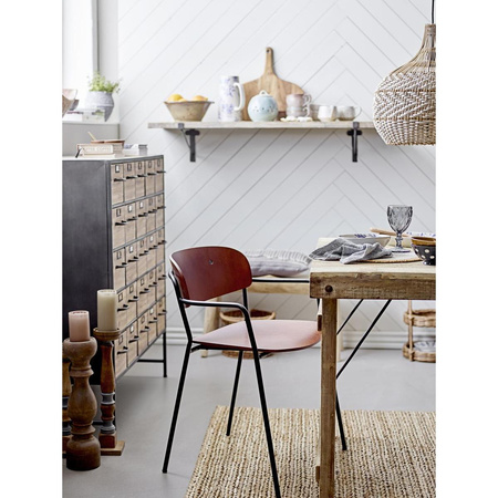 Regine Pedestal, Brown, Mango