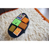 Fluffy square rug 'retro summers' (250x250)
