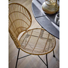 Fiore Dining Chair, Nature, Rattan