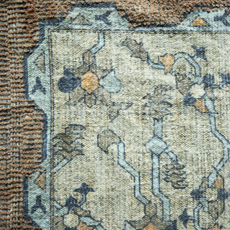 Printed rug square overtufted (250x250)