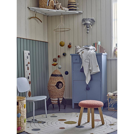Dekoracja Ścienna Bloomingville SPACE żółta