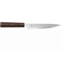 Nóż do mięsa YAXELL HANA 18 cm/7" brązowy