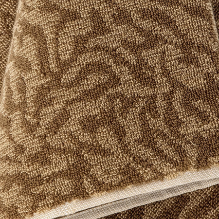Kaysa Towel, Brown, Cotton