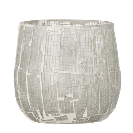 Iberia Votive, Silver, Glass