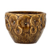 BLOOMINGVILLE ROKAYA brown flowerpot