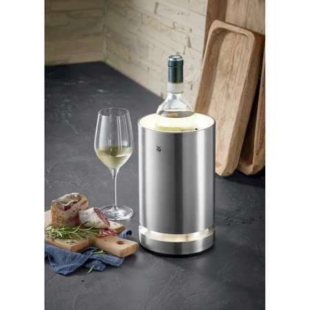 Cooler podświetlany na wino WMF AMBIENT srebrny