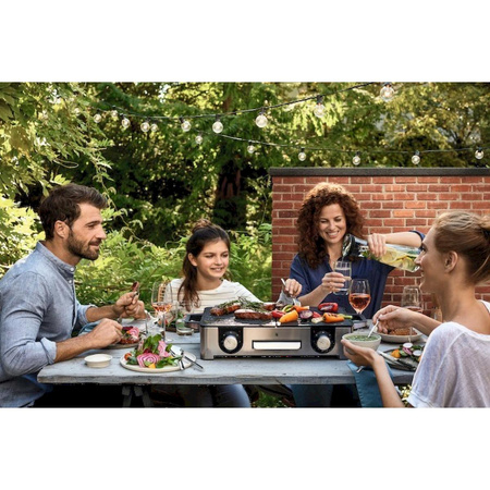 Grill elektryczny duży WMF LONO srebrny