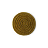 Round woolen rug seaweed (150x150cm)