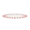 ALESSI Panettone serving plate. Hand-decorated.