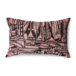 Poduszka hkliving ELECTRIC wielokolorowa rozmiar 60x40 cm