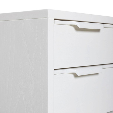 Chest of drawers, eggshell white