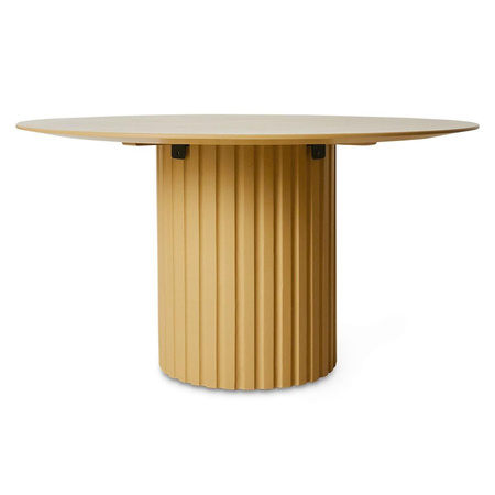 Pillar dining table round hay