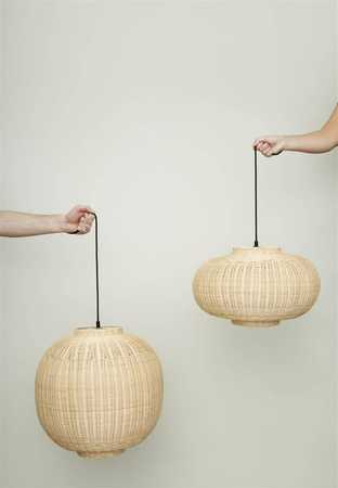 HÜBSCH CHAND natural pendant lamp