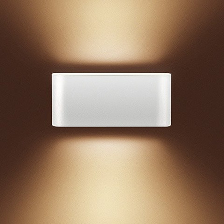 Lampa ścienna Artemide Two Flags Wall biała