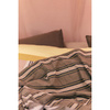 Vida striped bedspread sand/cream (230x275cm)