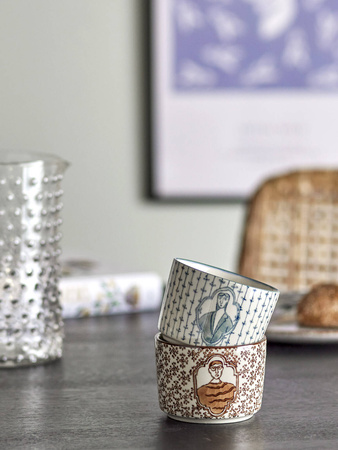 Tonia Bowl, Blue, Stoneware