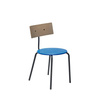 Koi Dining Chair Blue/Brown/Black