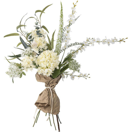 Symphonie Bouquet, White, Artificial Flowers