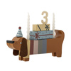 Charlie Birthday Decoration, Brown, FSC®100%, Lotus