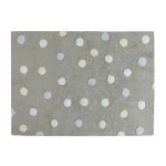 Dywan bawełniany Lorena Canals TOPOS TRICOLOR szary 160 x 120 cm