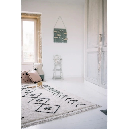 Dywan bawełniany Lorena Canals BEREBER STYLE naturalny 140 x 210 cm