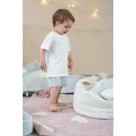 Puf Lorena Canals CHILL IVORY biały