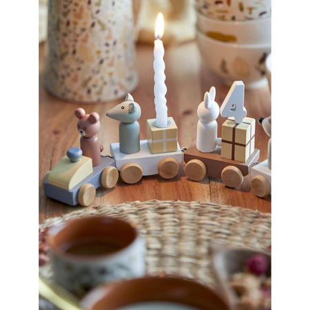 Junaid Birthday Decoration, Brown, FSC®100%, MDF