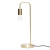 HÜBSCH VALLEY brass table lamp