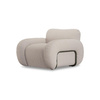 Arc lounge fauteuil, frame ash, cosy, beige