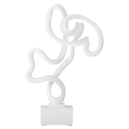 Arista Deco, White, Resin