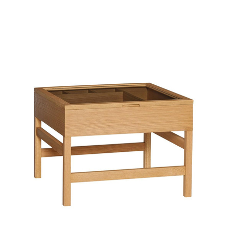 Stolik kawowy Hübsch GLITZ naturalny