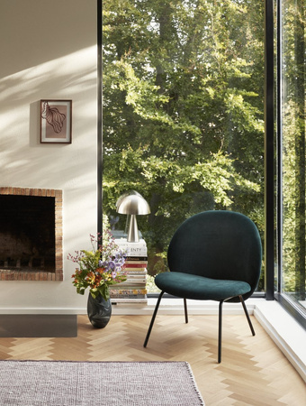 HÜBSCH GLAM armchair grey