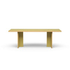 Dining table, olive, rectangular 220cm