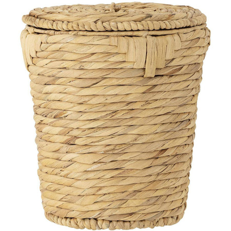 Kosz Z Pokrywką Bloomingville PERI naturalny