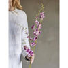 Orchid Stem, Rose, Artificial Flowers