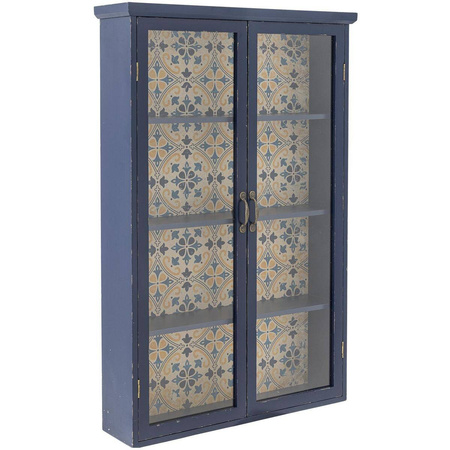 Hazem Cabinet, Blue, Firwood