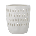 Matil Votive, White, Stoneware