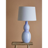 Gavisa Table lamp, Blue, Stoneware