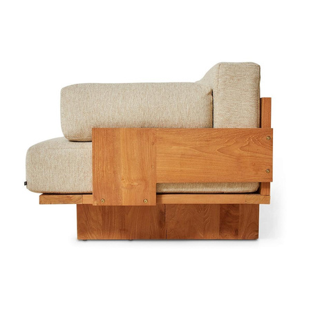 Sofa ogrodowa hkliving TEAK naturalna