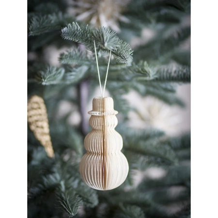 Felip Ornament, White, FSC® Mix, Paper