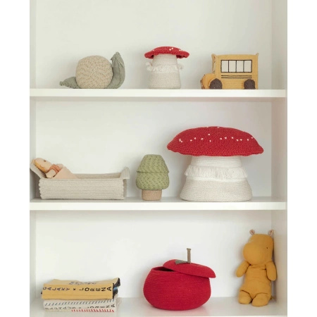 Kosz Lorena Canals APPLE czerwony