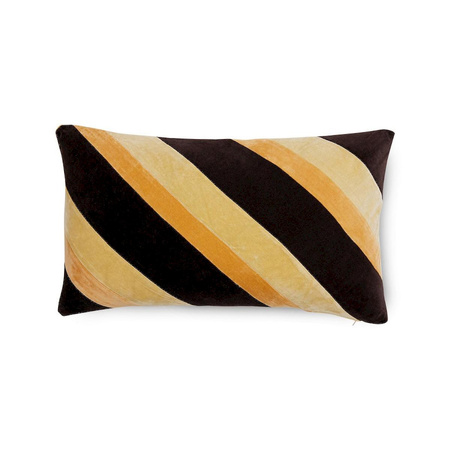 Poduszka hkliving FAME czarna rozmiar 60x35 cm