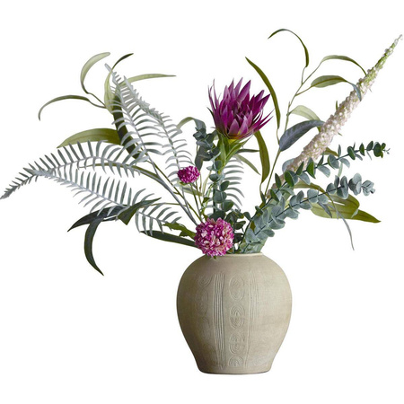 Sztuczny Bukiet Bloomingville CROWN czerwony